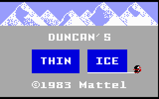 Thin Ice screenshot 2 for Intellivision